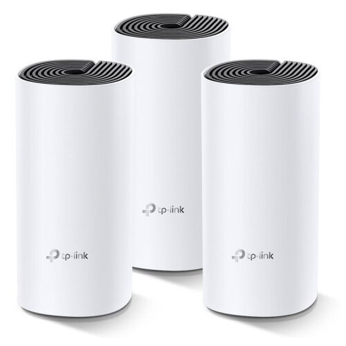 Tp-link AC1200 Deco M4 3-pack Mesh Dual Band Gigabit brezžični usmerjevalnik - router / dostopna točka-AP Cene