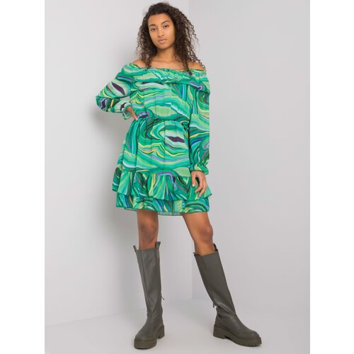 Italy Moda Dress-DHJ-SK-15015-1.48P-Green Cene
