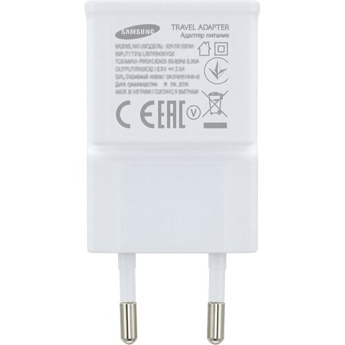Samsung stenski polnilec z enim USB-A vhodom 8W bele barve EP-TA50EWE (OEM pakiranje) Slike
