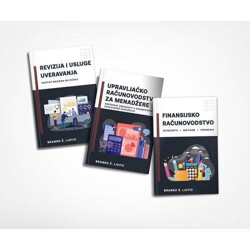 ILearn d.o.o. KOMPLET KNJIGA IZ RAČUNOVODSTVA I REVIZIJE Slike