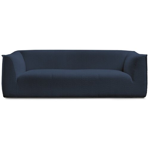 Bobochic Paris Tamno plava sofa od bouclé tkanine 242 cm Giorgia – Cene