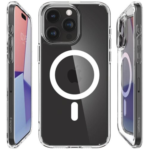 Spigen ULTRA HYBRID MAG ZA MAGSAFE OVITEK ZA IPHONE 15 PRO BEL, (21973311) Cene