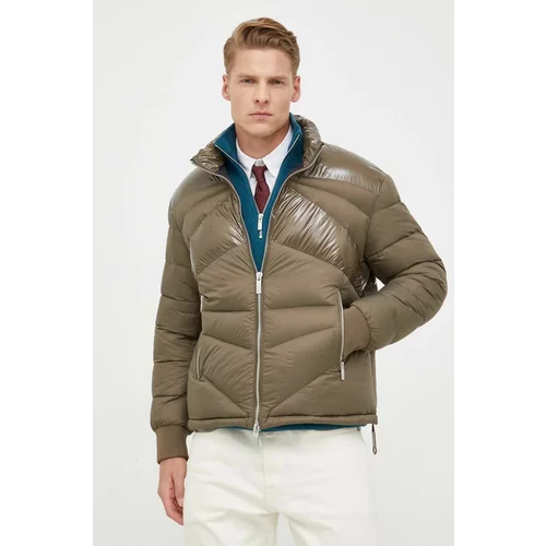 Armani_Exchange Pernata jakna za muškarce, boja: zelena, za zimu