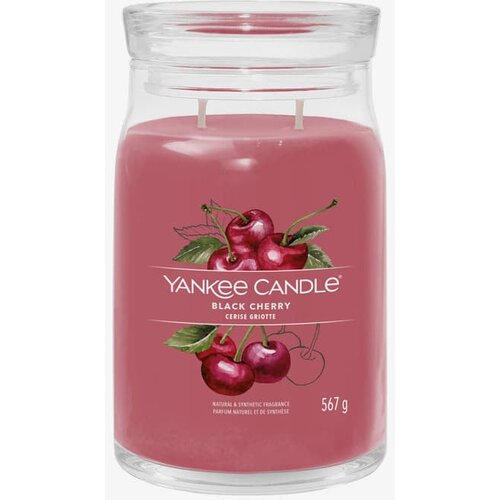 Yankee Candle Signature Black Cherry 567 g mirisna svijeća Cijene