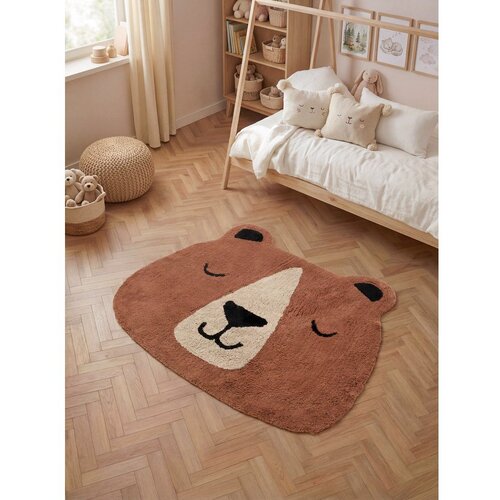 Hanse Home Smeđi periv/ručno rađen pamučan dječji tepih 101x120 cm Snuggle Benni &amp;ndash; Slike