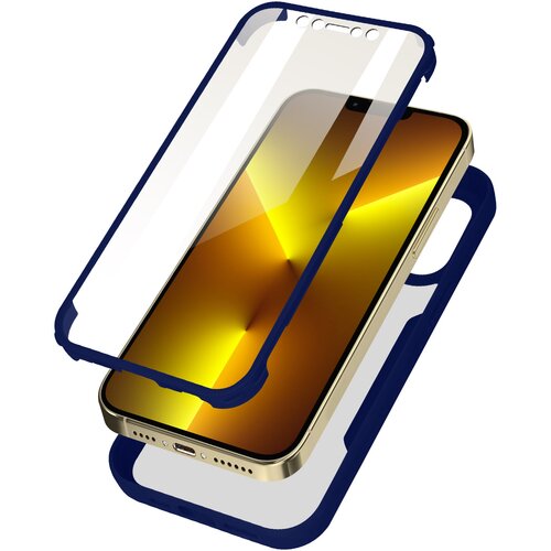AVIZAR Ovitek iPhone 13 Pro, zadnji del iz pleksiglasa z Svetlomodra obroba, (20617007) Cene