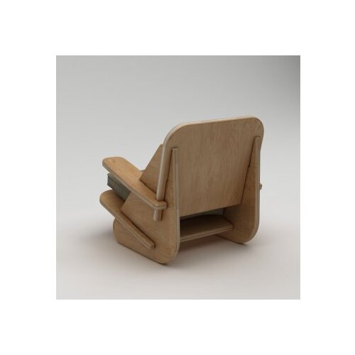 Hanah home fotelja elegantna, 55x60x55 cm, smeđa Slike