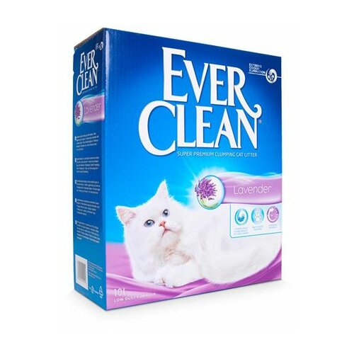 Clorox International Ever Clean posip za mačke Lavander - grudvajući 10l Slike