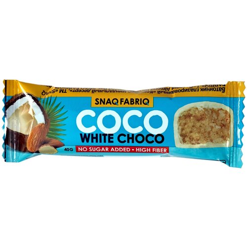 Snaq Fabriq proteinski bar Kokos bela čokolada 40g Cene