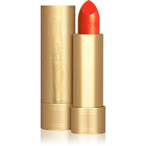 Gucci Beauty Rouge à Lèvres Satin Lipstick satenasta šminka odtenek 302 Agatha Orange 3.5 g Cene