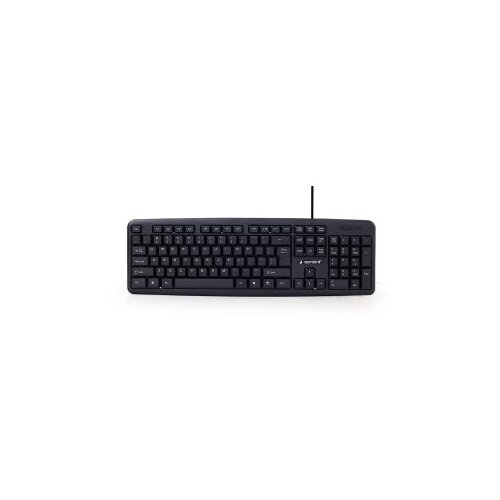  Tastatura GEMBIRD, KB-U-103, Standard keyboard, USB, US layout, black Cijene