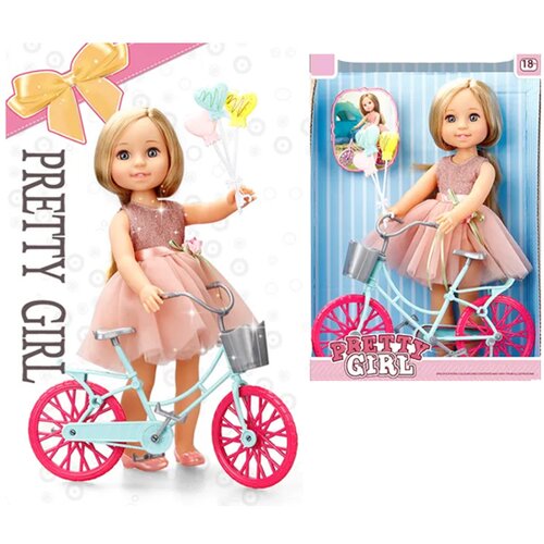  Lutka sa biciklom 38cm 798710 Cene