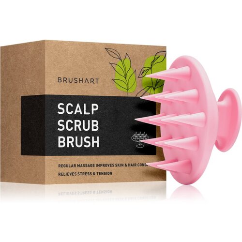 BrushArt Home Salon Scalp scrub brush pomagalo za masažu za kosu 1 kom Slike