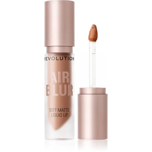 Makeup Revolution Air Blur Liquid Lipstick lahka tekoča mat šminka odtenek Hazy 3.5 ml