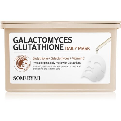 SOMEBYMI Galactomyces Glutathione Daily Mask Pack revitalizacijska tekstilna maska veliko pakiranje 24 kos Cene