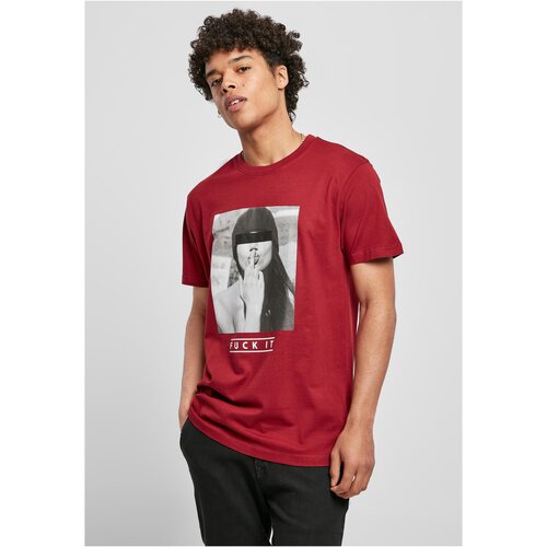 MT Men Men's T-shirt FuckIt - burgundy Slike