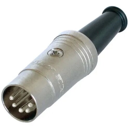  NTR-NYS322 Connector DIN Male Silver 5-pole metal DIN plug (180) Cene