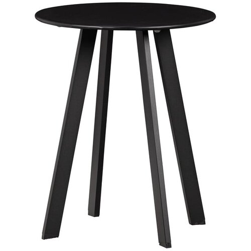 WOOOD Crni vrtni pomoćni stol Fer, &amp;oslash; 40 cm Slike