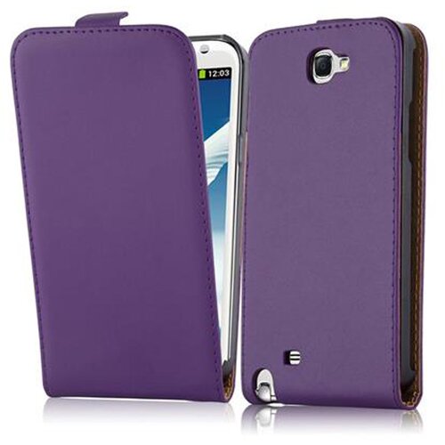 Cadorabo Ohi&scaron;je, združljivo z Samsung Galaxy NOTE 2 v lilac violetna - Za&scaron;čitni ovitek v obliki flipa iz gladkega umetnega usnja, (20559084) Cene