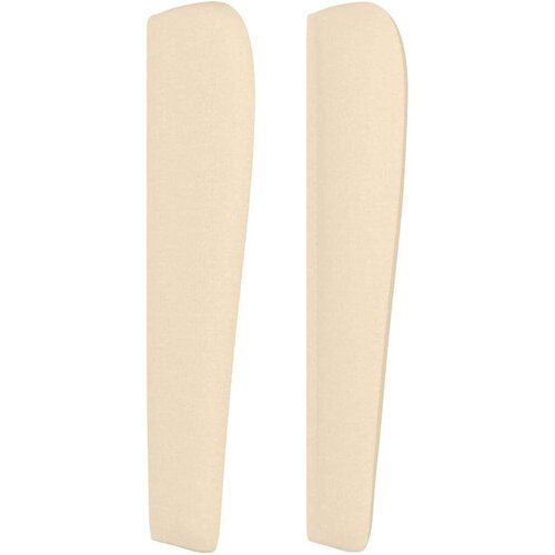  Uzglavlje s u&amp;scaron;ima krem 83 x 23 x 118/128 cm od tkanine Slike