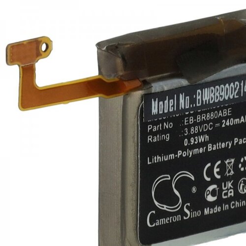 VHBW Baterija za Samsung Galaxy Watch 4 40 mm / SM-R880 / SM-R885, 240 mAh Slike