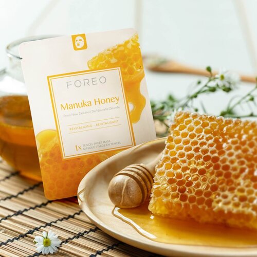 Foreo Farm to Face Sheet Mask Manuka Honey Sheet maska s hidratacijskim i revitalizirajućim učinkom 3x20 ml Slike