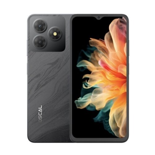 OSCAL FLAT 2, 6.65" OC/6GB/256GB/13MP/5000mAh PBlack Smart telefon Cene