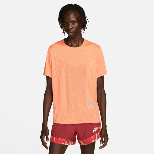 Nike m nk df trail rise 365 ss, muška majica za trčanje, narandžasta DM4646 Slike