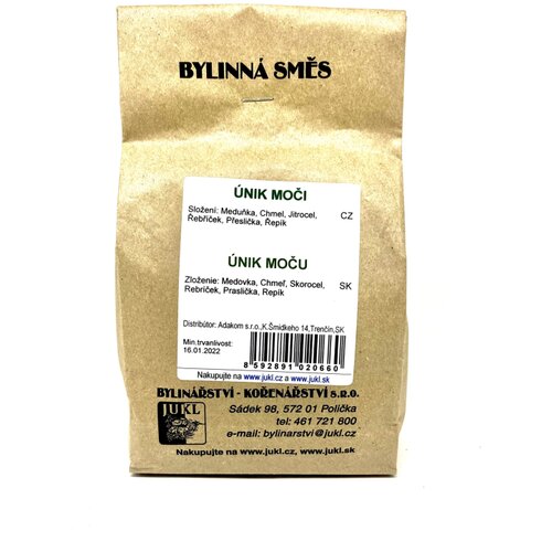 JUKL Biljni čaj Inkontinencija mokraće 100 g Slike