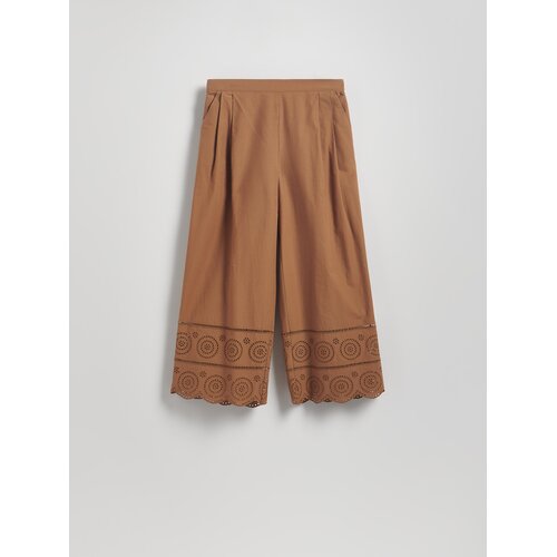 Reserved LADIES` TROUSERS - zlatnosmeđe Cijene