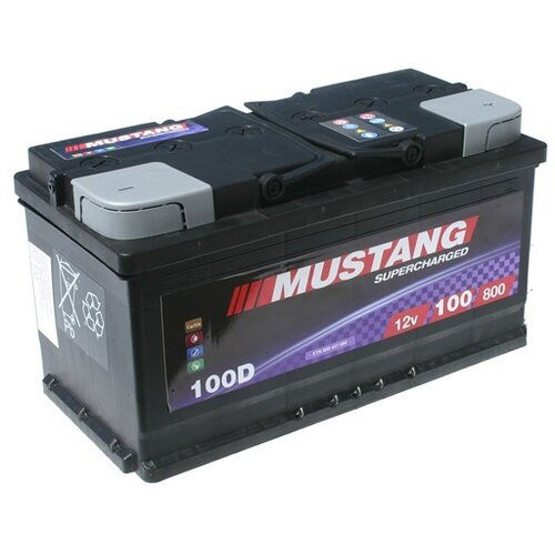 Mustang Starter 12 V 110 Ah L+ akumulator Slike
