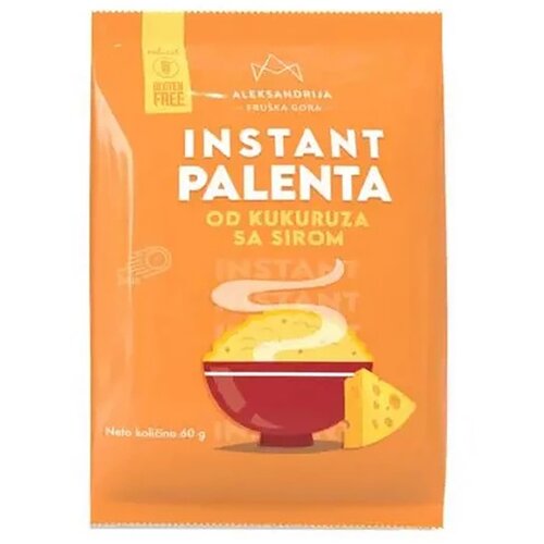 Aleksandrija Instant palenta sa sirom bez glutena 60g Aleksandrija Cene