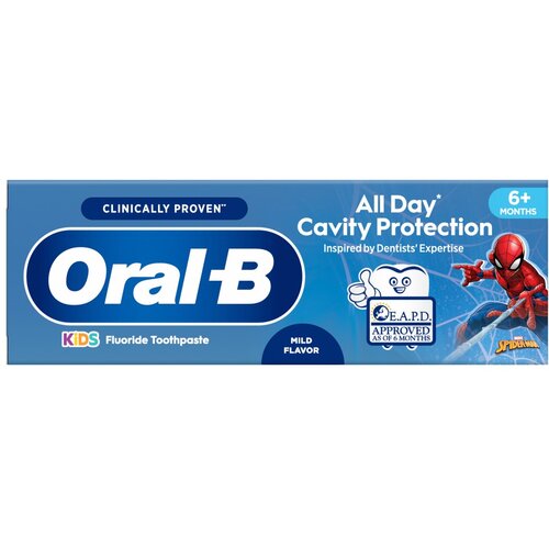 Oral-b Spiderman dečija pasta za zube, 0+godina, 60 ml Slike