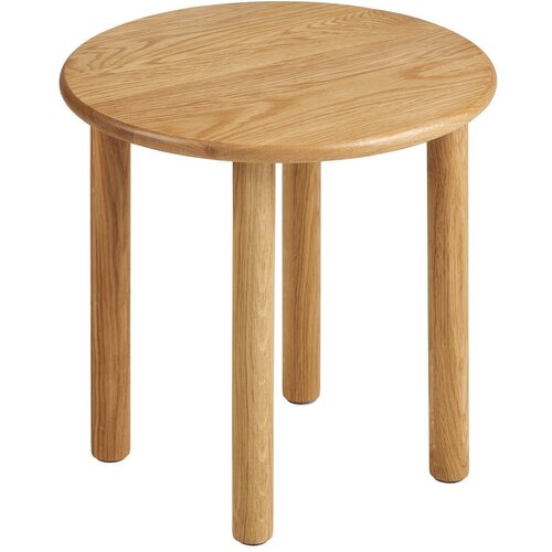 House Nordic Okrugao pomoćni stol od punog hrasta &amp;oslash; 40 cm Jena &amp;ndash; Slike