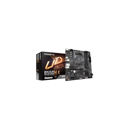 Gigabyte MB [B550M K];AM4; 4xDDR4; 2xM.2; 4xSATA;8xusB; DP; HDMI; PS2; mATX Cijene