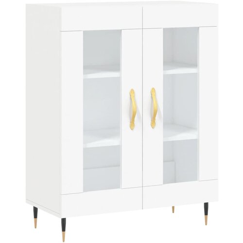 Maison Chic Komoda - Predalnik bela 69,5x34x90 cm inženirski les, (21716139) Slike
