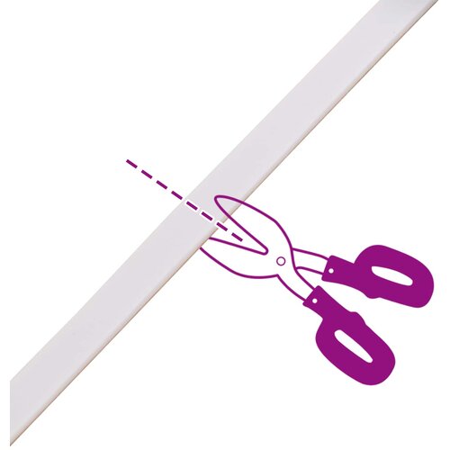  Samoljepljiva pjenasta traka 2 pcs Bijela 10mm x 10m CR pjena Slike