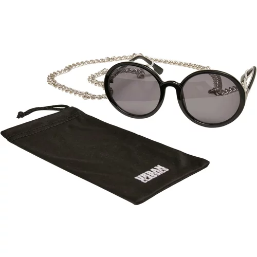 Urban Classics Accessoires Cannes sunglasses with chain black