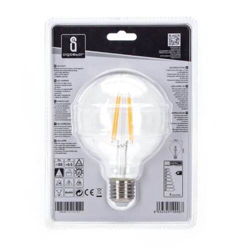 Aigostar led sijalica G95 E27/8W/230V 2700K Slike