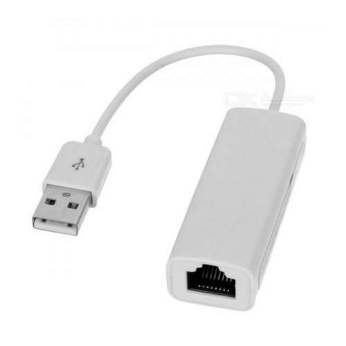 Gembird NIC-U2-02 USB 2.0 to Fast Ethernet LAN adapter 10/100 white ( mrezna kartica ln) adapter Slike