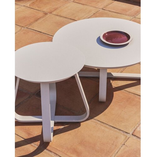 Kave Home Bordo rdeč keramičen krožnik &amp;oslash; 25 cm Doren &amp;ndash; Slike