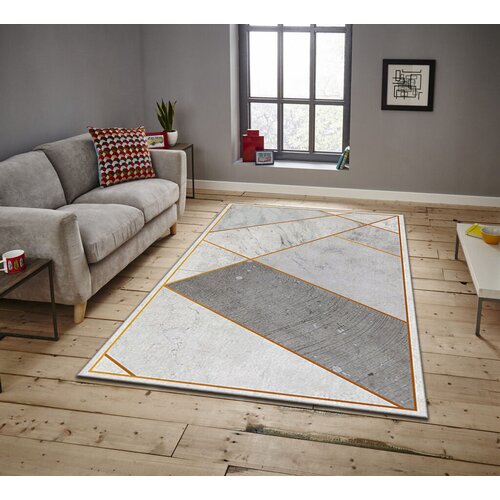 Conceptum Hypnose Tepih Asr Crpt-90, Pravougaoni, 100 x 140 cm, Sivi Cene