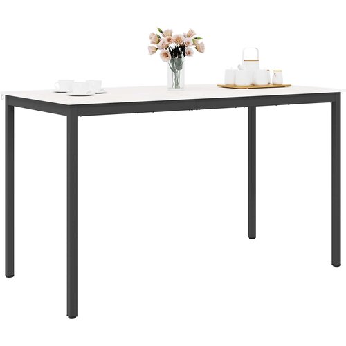  Stol za bar Bijelo 180 x 90 x 105 cm Čvrsto borovo drvo Slike