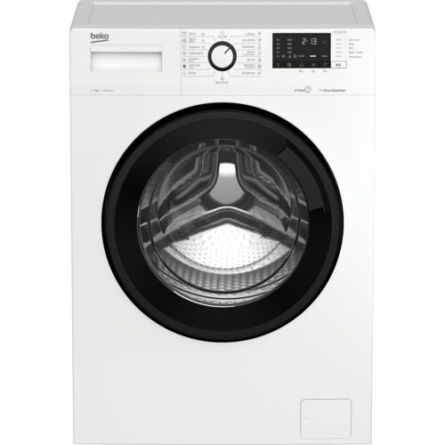 Beko Mašina za pranje veša WTV 7522 XCW, 7 kg, 1000 rpm, Bela Slike