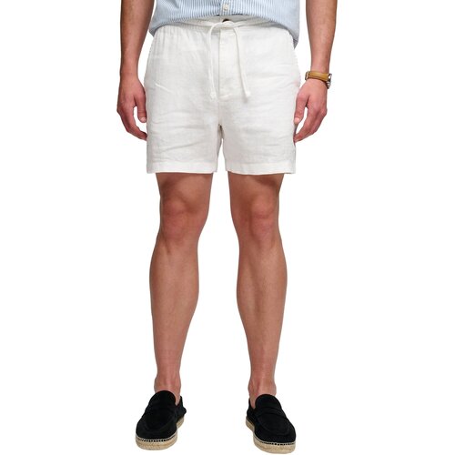 Superdry Kratke hlače &amp;amp; Bermuda 296919 Bela Slike