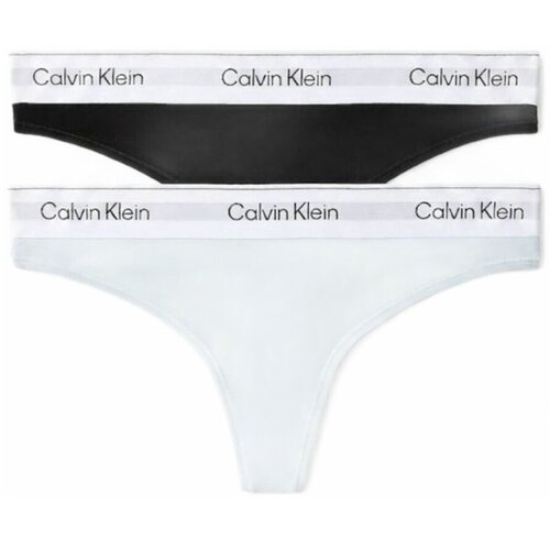 Calvin Klein Jeans ženske tange dvopak crne i svijetloplave Cene