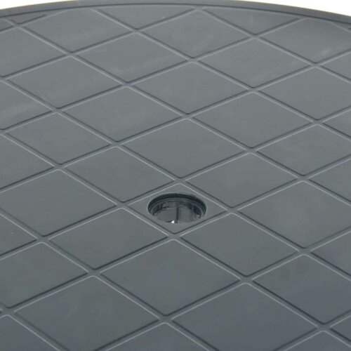 vidaXL Vrtni stol zeleni 89 cm plastični Cene