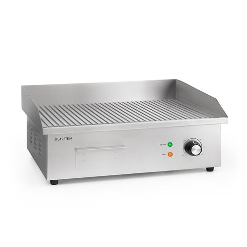 Klarstein Grillmeile 3000R, električni roštilj, 3000 W, grill ploča, 54,5 x 35 cm, rebrasti Cijene