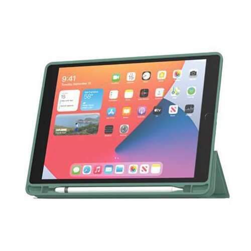 MW Ohišje za iPad Air 13“ M2 Folio serije SlimSkin s stojalom za Apple Pencil, Zelena, (21749329) Cene