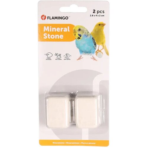 Flamingo mineralni blok za ptice S, 2 komada Cene